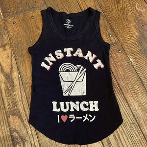 Instant lunch Tank top